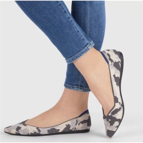 Rothy’s Smoke Ash Gray Camo Points OG - Picture 3 of 9